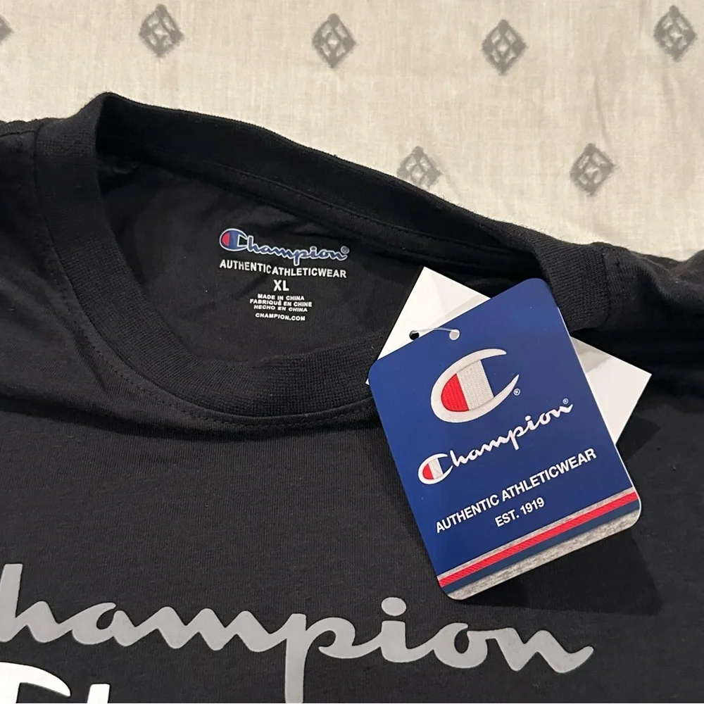Champion Kids Black Shirt